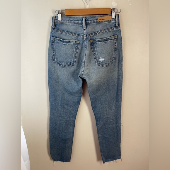 GRLFRND Jeans Karolina High Rise Jean size 26 in a little more love distressed - Picture 4 of 16